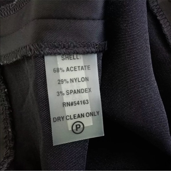 Calvin Klein Dress Sateen Sleeveless Emprie Waist - Picture 7 of 7